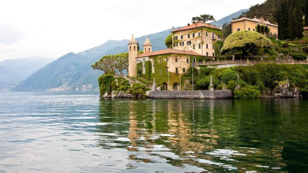 Police in riot gear raid a luxury villa during an operation targeting the mafia drug money trail in Sicily.